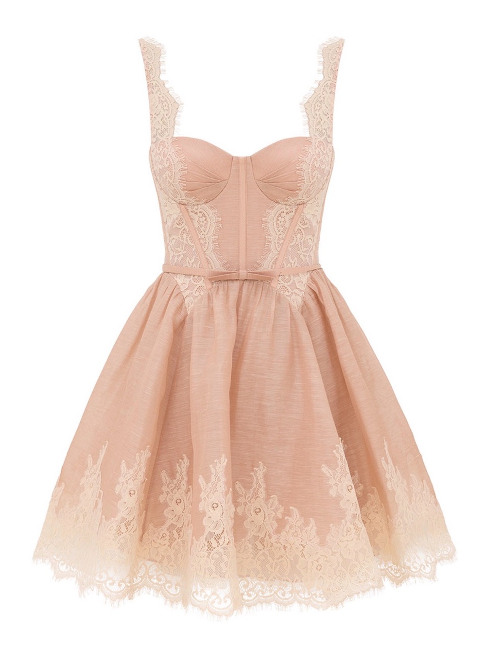 Zimmermann Valiant Lace-Trim Mini Dress - Picture 4 of 4